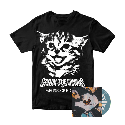 HONEY ROT CD + MEOWCORE CVLT T-SHIRT BUNDLE